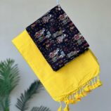 Best Quality Khadi Cotton Saree With Extra Blouse1