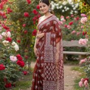 Jaipuri Printed Cotton Mulmul Sarees 10