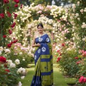 Jaipuri Printed Cotton Mulmul Sarees 6